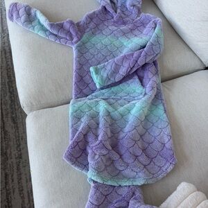 Cozy Purple and Blue Kids Pajamas